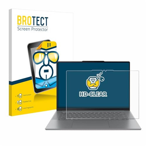 brotect Screen Protector compatible with Lenovo Yoga Slim 7i Gen 10 14 Aura Edition - HD-Clear Protection Film