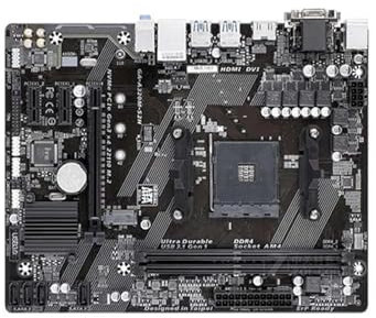 Prueba de Placa Base GA-A320M-S2H Socket AM4 DDR4 USB3.0 SATA3.0 VGA+DVI+HDMI
