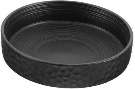 Kisangel Decorative Large Round Ceramic Planter Bowl Hydroponic Flower Pot for Daffodil and Lotus Chinese Style Indoor Plant Container with Wide Opening for Easy Care and Maintenance