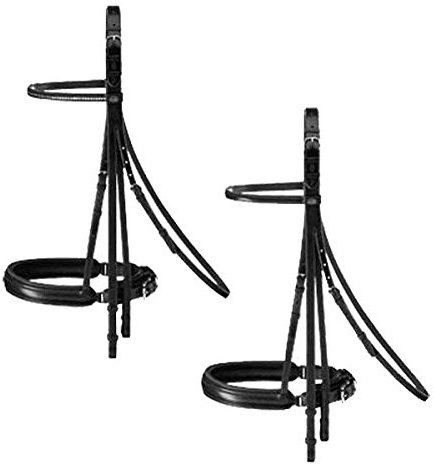 Passier Kandare Libra - viele Varianten & Größen, Größe:Vollblut, Beschläge:Edelstahl, Lederfarbe:Havanna