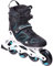 K2 Inline Skates VO2 90 BOA W Für Damen Mit K2 Softboot, Black - Turquoise, 30E0881