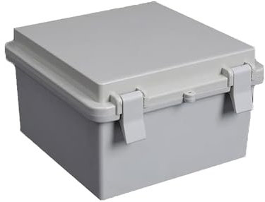 Junction Box IP65 Waterproof Enclosure Outdoor Cable Connectors Plastic Case(150x150x90mm,Pack of 1)