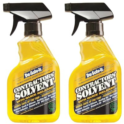 Orange-Sol De-Solv-it® Pro Contractors Solvent™, Versatile Adhesive Remover Spray, 12-Ounce, 2-Pack