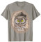 Braune Eule im Baum T-Shirt
