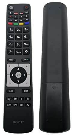 Télécommande de rechange pour Linsar 28LED1600 28 LED Smart TV HD Ready avec Freeview HD