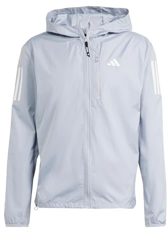 adidas Homme Own the Run Jacket, Halo Silver, S
