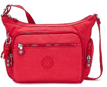 Kipling Gabbie S, Sacs à bandoulière Femme, Fête Rose, 11.5''L x 8.8''H x 6.5''D