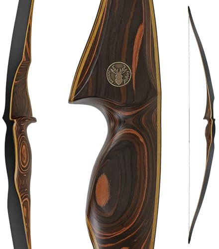 Jackalope - Tigerseye - 64 Zoll - Hybridbogen - 25-45 lbs (Speed Hybrid, Rechtshand 25 lbs)