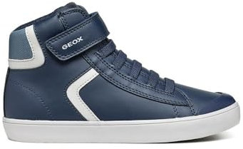 Geox J Gisli Boy A, Scarpe da Ginnastica Bambini e Ragazzi, Blu, 32 EU