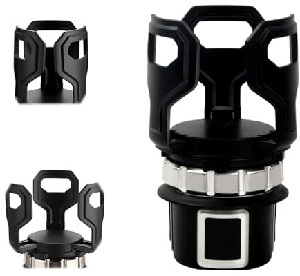 All Purpose Car Drink Insert Cup Holder Expander Adapter, Multifunctional Universal Can Coffee Bottles Car Cup Stand, Vehicle Mounted Adjustable Water Bottle Holders Accessories