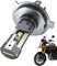 Zethors Bombilla H4 LED Moto 30W 6000K Xenón Blanco Luz LED H4 9003 HB2 Faro Alta/Baja para DC9-16V Coches,Motocicleta y Scooter, Inicio Rápido, Antivibración, Impermeable IP68, Plug and Play
