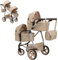 Premium Celuna Total Twin Kinderwagen | Kinderwagen, Kinderwagensystem mit 9 Spielmustern | Doppel-Puppenwagen passende Wickeltasche, höhenverstellbarer Griff und mehrere Sitzmöglichkeiten | ab 3