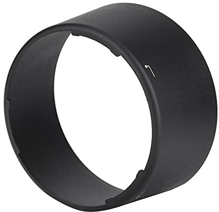 Lens Hood, Camera Lens Hood Plastic Black Lens Hood with High Compatibility for Camera Lens