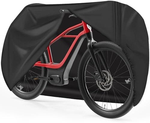 Zettum Housse de vélo de Base pour 1 vélos – Housse de vélo 600D imperméable Grande Housse de vélo pour 1 vélos électriques, VTT, vélo de Route, vélo Hybride, vélo de Plage, Scooter et Plus Encore
