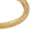 GOMAKERER 5 m Alambre trenzado chapado en oro 14 K de calibre 18 Alambre trenzado de oro de 1 mm para la fabricación de joyas Alambre de cobre semi duro para la fabricación de perlas de joyería floral