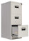 Frideko 3 Drawers Filing Cabinets, Lockable Metal Cabinet, Office File Cabinet with Lock Utility Storage Cupboard Locker (Light Grey)