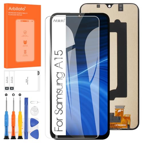 Écran LCD pour Samsung Galaxy A15 5G A156 Digitizer LCD Affichage Remplacement Tactile Écran Assemblée avec Réparation Kit