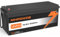 MHPOWOS LiFePO4 200Ah 12V Lithium Batterie, 100A BMS Tieftemperaturschutz, 2560Wh A-Zellen, 15000 Zyklen für Wohnwagen, Camping, Boote, Solaranlagen, Wohnmobile, WH (10 Jahre Lebensdauer)