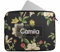 Personalised Any Name Floral Design Laptop Case Sleeve Tablet Bag Gift Chromebook 157 (14-15 inch)