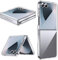 Lemxiee Case für Samsung Galaxy Z Flip 7 hülle Ultradünnes & Transparentes Acryl Schutzhülle Cover Handyhülle