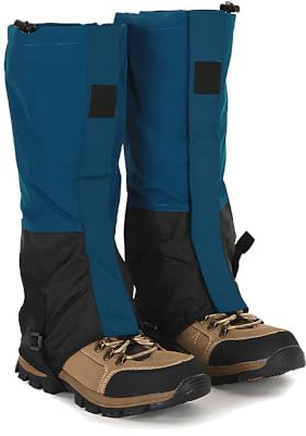 TONGIHS Ice Cleats, Crampons for Hiking Boots, Crampons Ice Spikes, for Winter Outdoor Hiking, Walking, Jogging, Climbing, Hiking, Fishing and Walking