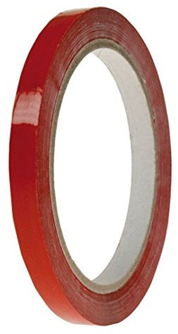 Nastro adesivo per sigillatori 9x66 Rosso Confezione da 16 pz.