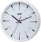 Unity-Wanduhr, Gibson, Weiß, Silent Sweep, 32 cm