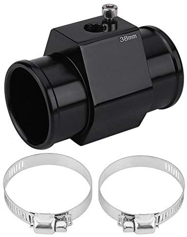 Keenso Capteur de Température de l'Eau, Adaptateur de Jauge de Tuyau de Température de l'Eau de Voiture Sonde de Température Joint de Radiateur(38mm)