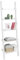 SoBuy FRG17-W Leiterregal mit 5 Ebenen Standregal Bücherregal Badregal Wandregal weiß BHT ca.: 56x189x32,5cm