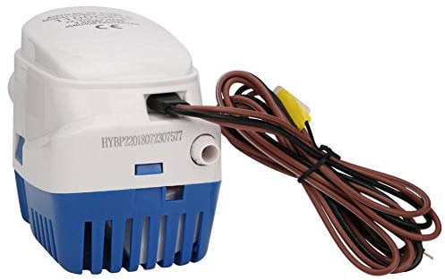 Bomba de agua de sentina HYBP2-G1100-02, Bombas de achique automáticas Bomba de yate de agua Aguas residuales en miniatura Autocebante Alto flujo sumergible 24V