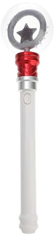 Led Leuchtstab Für Kinder, Handheld Glühender Zauberstab, Blinkende Stern Led Zauberstab Für Party, Kinderdisco, Geburtstag, 35Cm, Rot