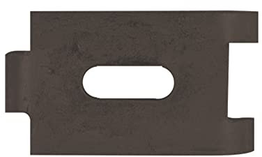 Alberts 673413 Collier de Fixation pour Treillis soudé Double | Anthracite | 72 x 40 mm clôture