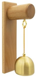 MaxForJoys Shopkeepers Bell for Door Opening - Wooden Door Bell - Door Chime for Business When Entering - Bells for Door - Dog Door Bell