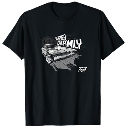 Fast X We Never Leave Family Vintage Charger Toretto Poster T-Shirt