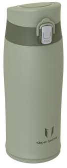 Super Sparrow Water Bottle Stainless Steel 18/8 - Travel Mug - 350ml - Insulated Metal Water Bottle - BPA Free - Leakproof Drinks Bottle
