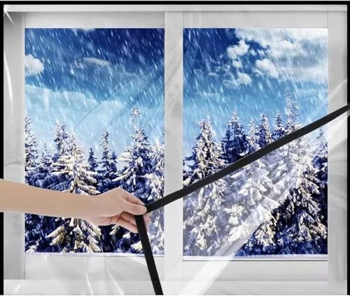 125x200cm Aislante Ventanas-Aislante TéRmica Anti FríO Se Pueden Ventilar Reutilizable Diy,black