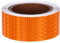 Ruban réfléchissant, 9 m x 5 cm, autocollant d'avertissement haute intensité, ruban de sécurité imperméable, ruban adhésif de sécurité pour véhicules, voitures, motos, casques de nuit, orange