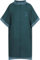 Badeponcho aus Waffelpique Handtuch-Poncho aus 100% Viskose leicht und kompakt - Badetuch Surferponcho mit Kapuze für Damen und Herren Farbe Dunkelblau Größe L/XL