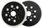 2 Stück 5 Inch 125mm Professional Schleifteller mit Hook und Loop 8 Löcher Schleifplatte Kompatibel mit Bosch GEX 125-1 A,PEX 200A, PEX 200 AE, SKil 7402/7490 Exzenterschleifer Schleifplatte