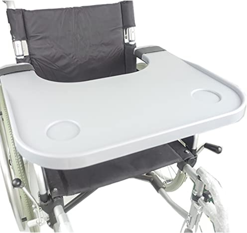 Rollstuhl-Tablett-Tisch, Tragbarer Esstisch Aus Abnehmbarer Esstisch Therapietisch Speisetisches 58 * 52.5cm