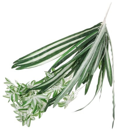 Ciieeo Spider Plant Wall Hanging Wedding Decor Artificial Plant Faux Wisteria Vines Simulated Plant Decor Home Party Decor