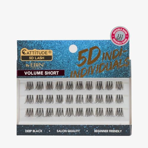 EBIN NEW YORK Cattitude 5D Indi-Individual Eye Lash - Volume Short