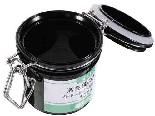 Beaupretty 1pc Activated Carbon Sealed Jar Lash Glue Storage Box for Cluster Extra Strong Glue