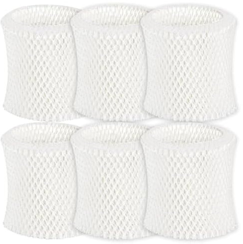 Kissmii Humidifier Replacement Filter for Canopy Bedside and Nursery,6Pack Humidifier Wicking Replacement Filters