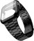 LPMPCZKZGF Strap + Funda Compatible con Apple Watch 7 45mm 41mm Metal Acero inoxidable Muñeca integrada Compatible con iWatch 6 5 4 3 SE 44mm 42mm 40mm 38mm Funda Watch strap(Black with Case,38mm)