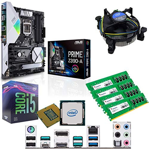 Components4All Intel Coffee Lake Core i5 9400F 2.9GHz (4.1GHz Turbo) CPU, Asus PRIME Z390-A Motherboard & 32GB 2666MHz Adata DDR4 RAM Pre-Built Bundle