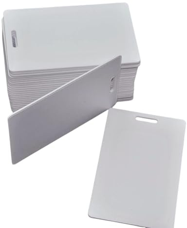 20pcs/lot RFID 125KHz Writable Rewrite T5577 Proximity Access White 1.9mm Thick Card