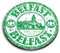 1 x Round MDF Magnet - Belfast Northern Ireland Travel Ireland 5964