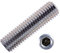 Gewindestifte mit Innensechskant u. Kegelkuppe M8x100 mm aus Edelstahl A2 (5 Stück) | DIN 913 - Madenschrauben - Wurmschrauben von MESAROS®