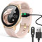Compatible with AGPTEK LW11 Smartwatch Charger, Giaogor Magnetic USB Charging Cable Replacement Charger Cable Compatible with AGPTEK LW11 Smartwatch (Black)